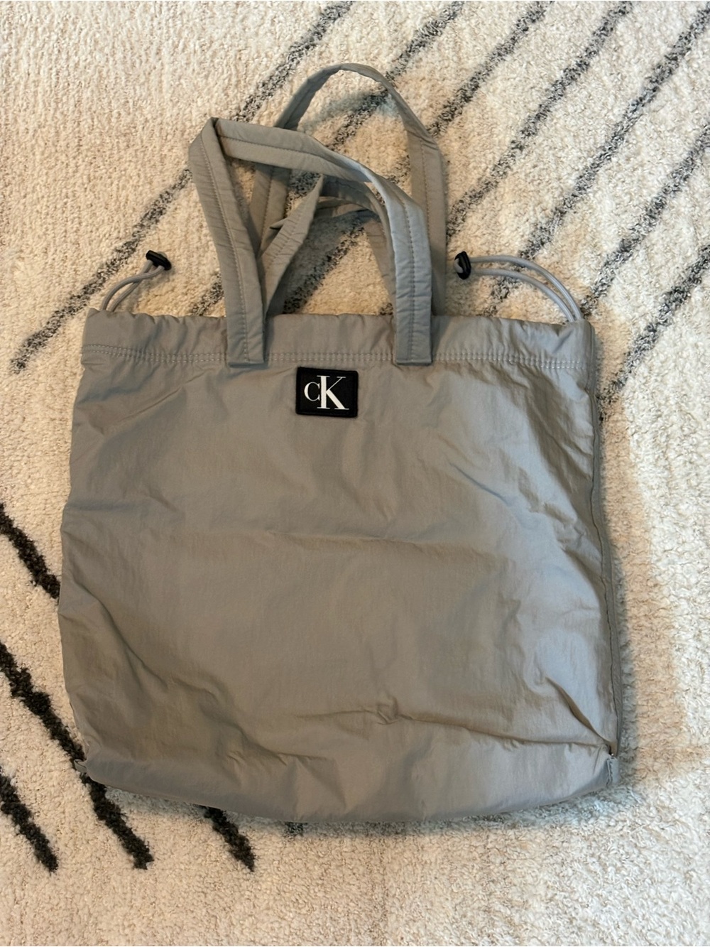 Calvin Klein Nylon Tote Bag